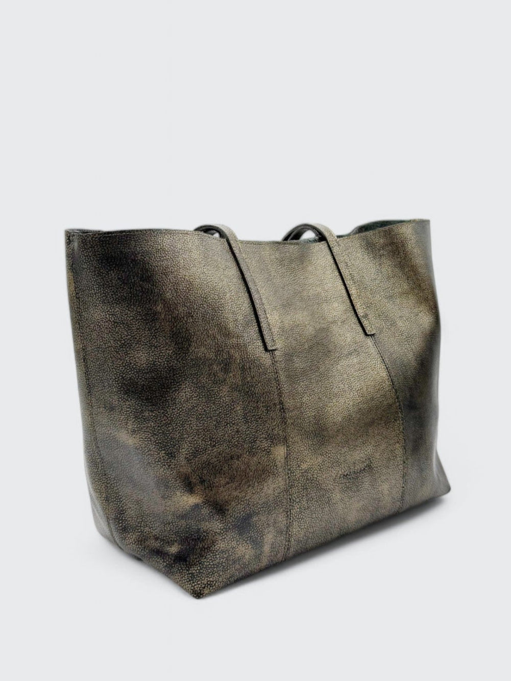 Dual Bag Dorada Texturizada