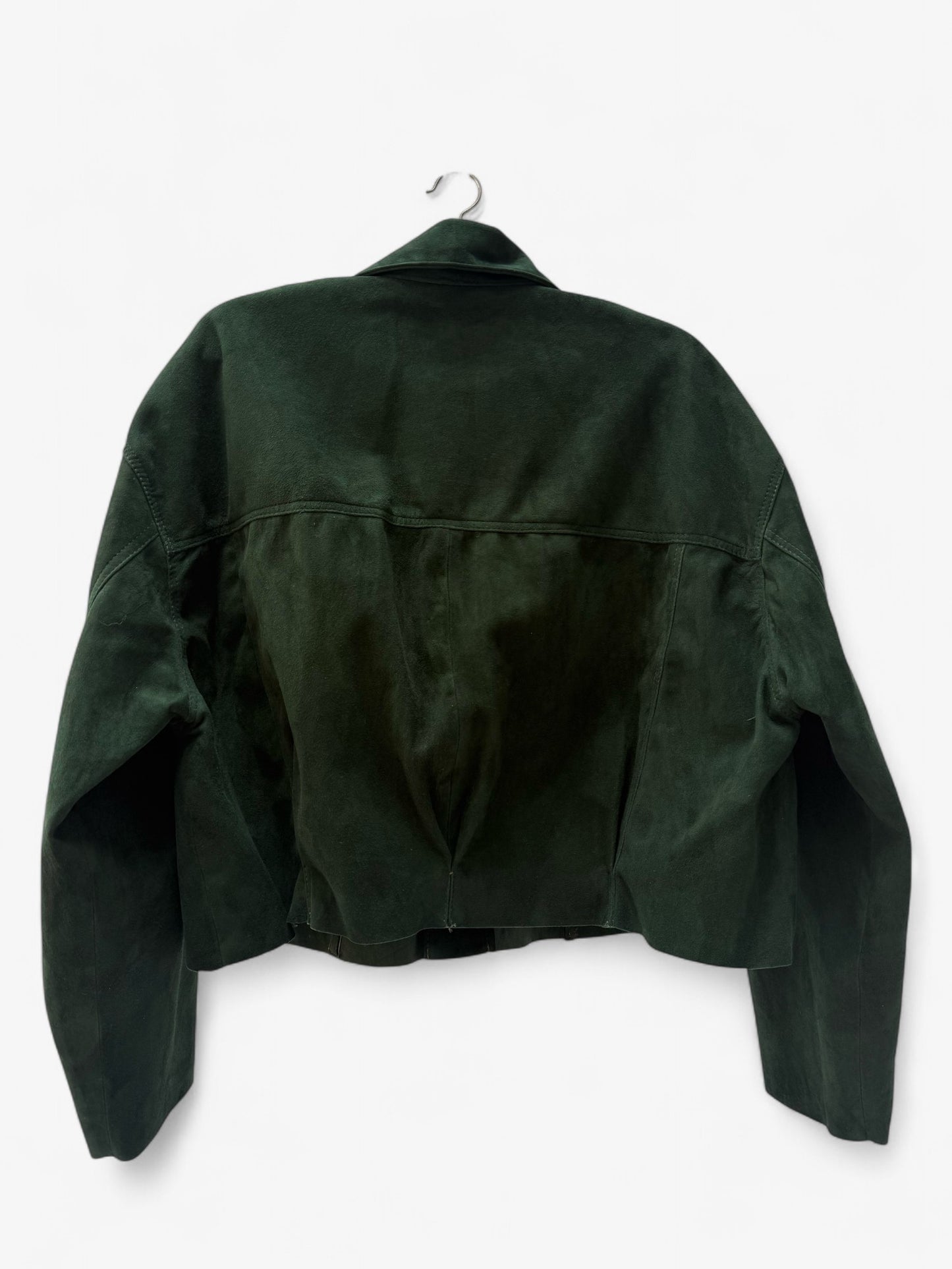 Chaqueta Petra - Gamuza Verde Botella