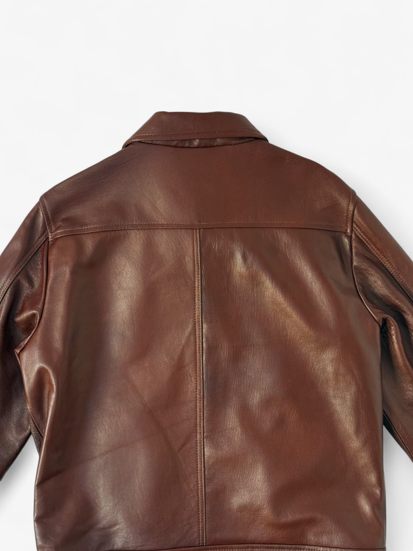 Motera Vintage - Cuero Coñac