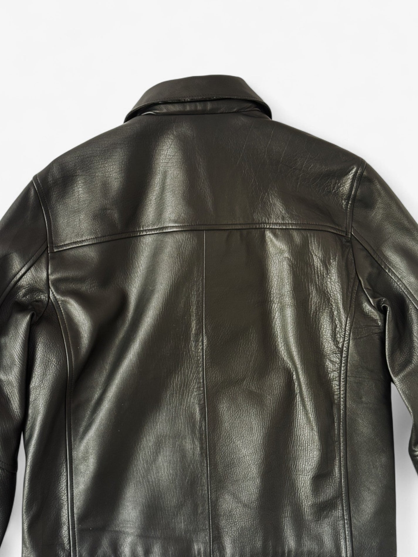 Motera Vintage - Cuero Negro