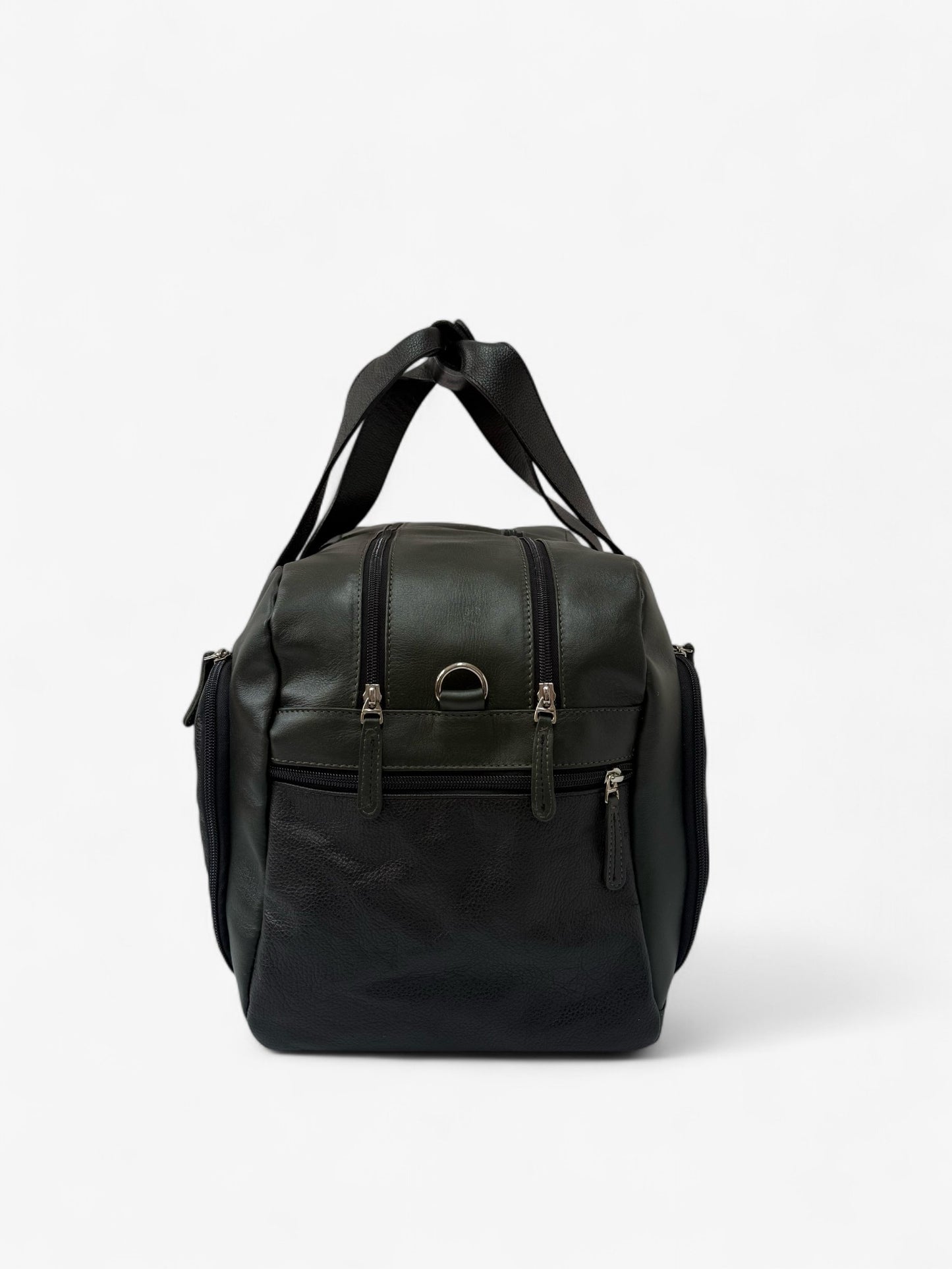 Tapia Duffle Bag - Cuero verde & negro - Diseñada para Padel