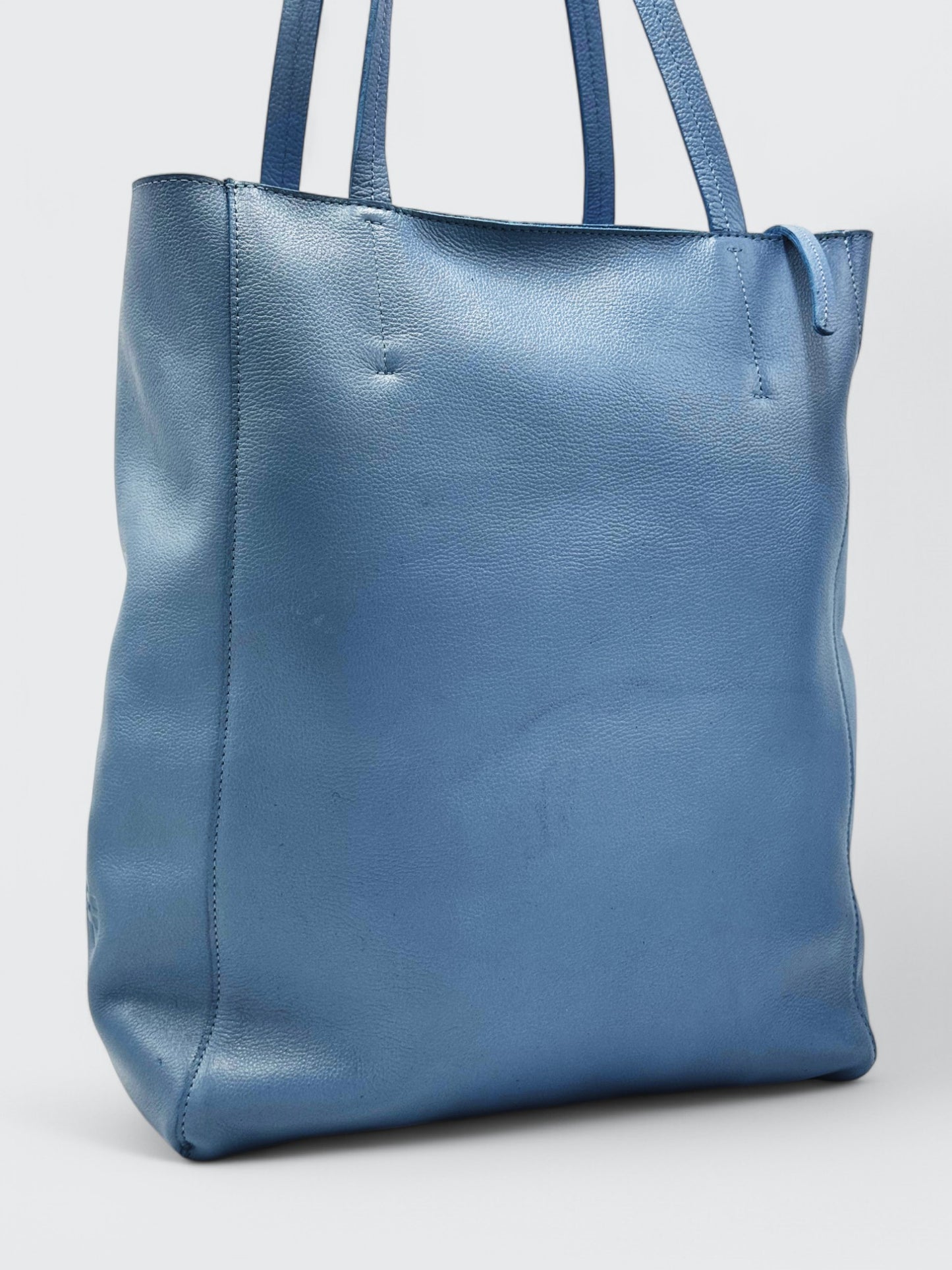 Cartera Shopping Azul Bebe