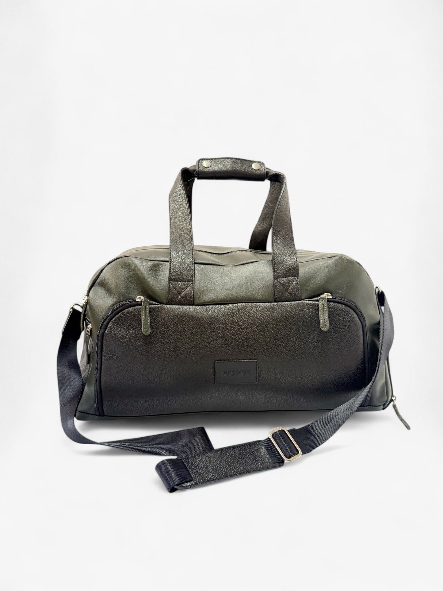 Tapia Duffle Bag - Cuero verde & negro - Diseñada para Padel