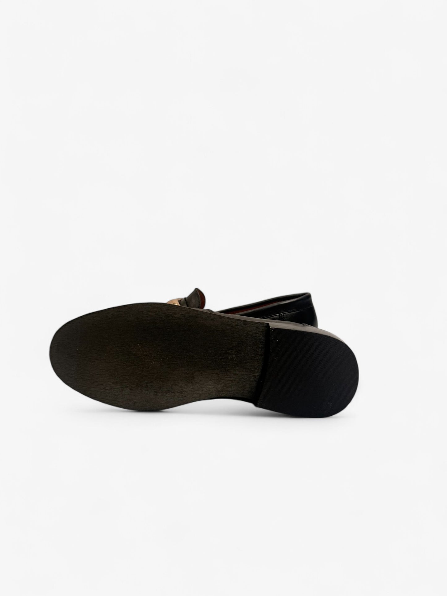 Loafers Negros con Hebilla