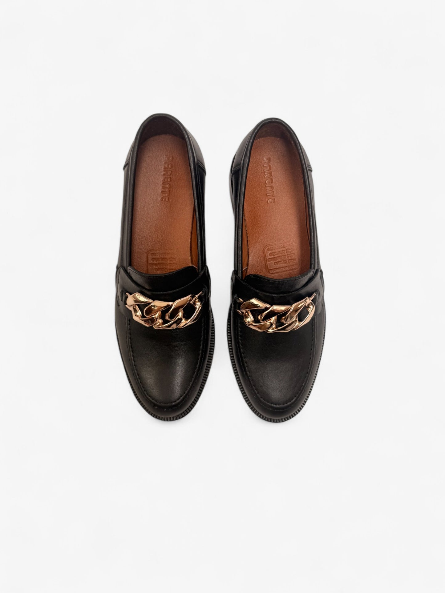 Loafers Negros con Hebilla