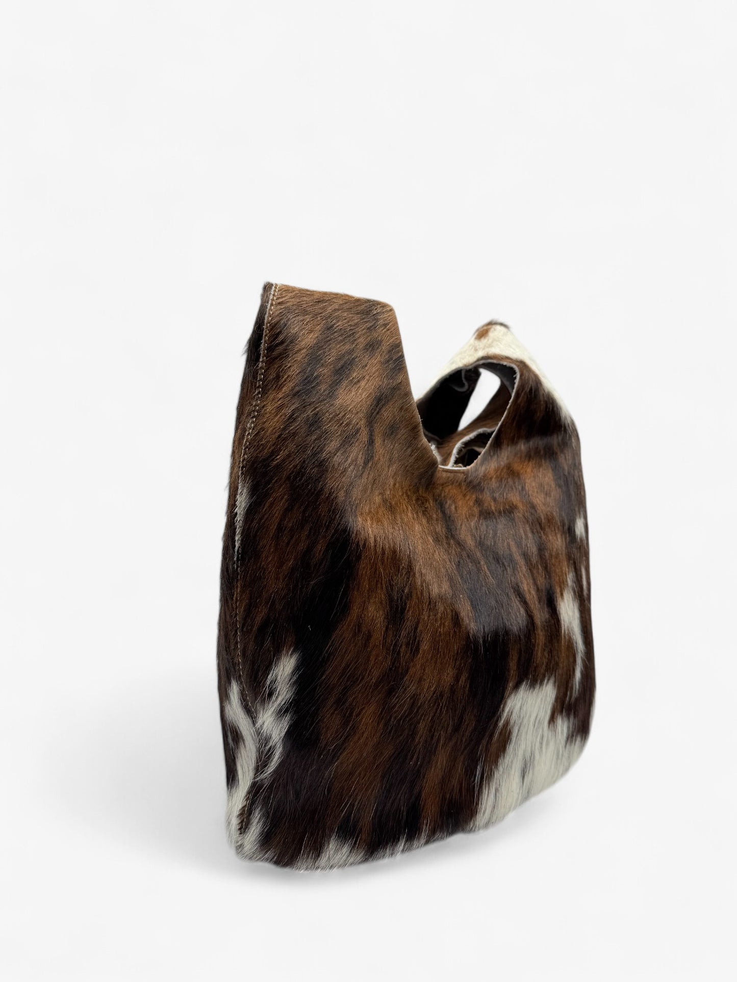 Cartera Mestiza - Blanco con Café