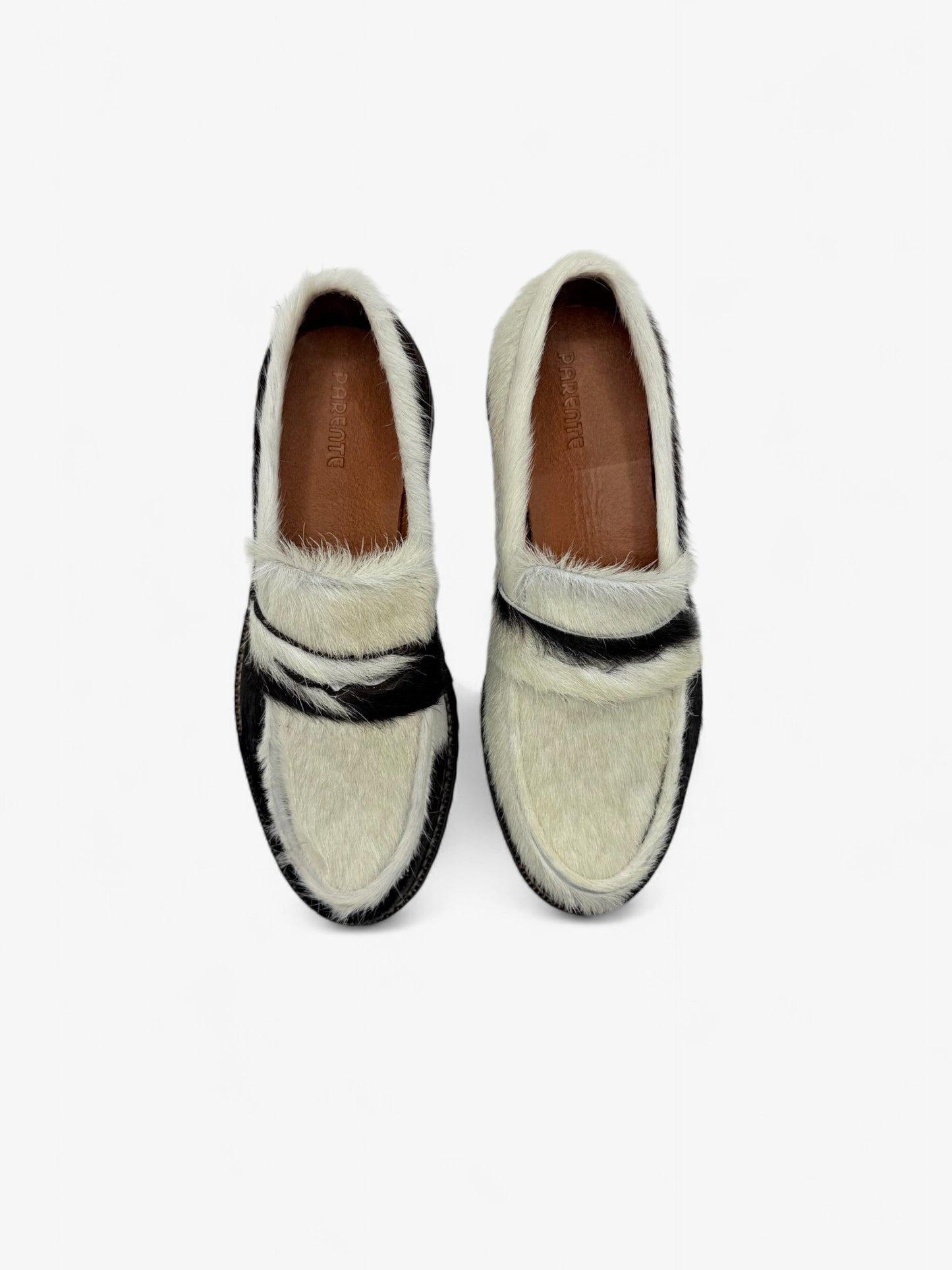 Penny Loafer Chunky - Pelo Vaca Combinado