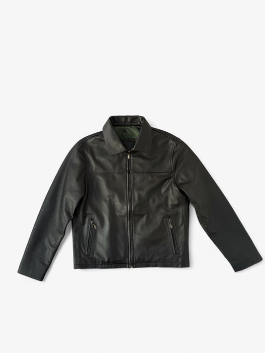 Motera Vintage - Cuero Negro