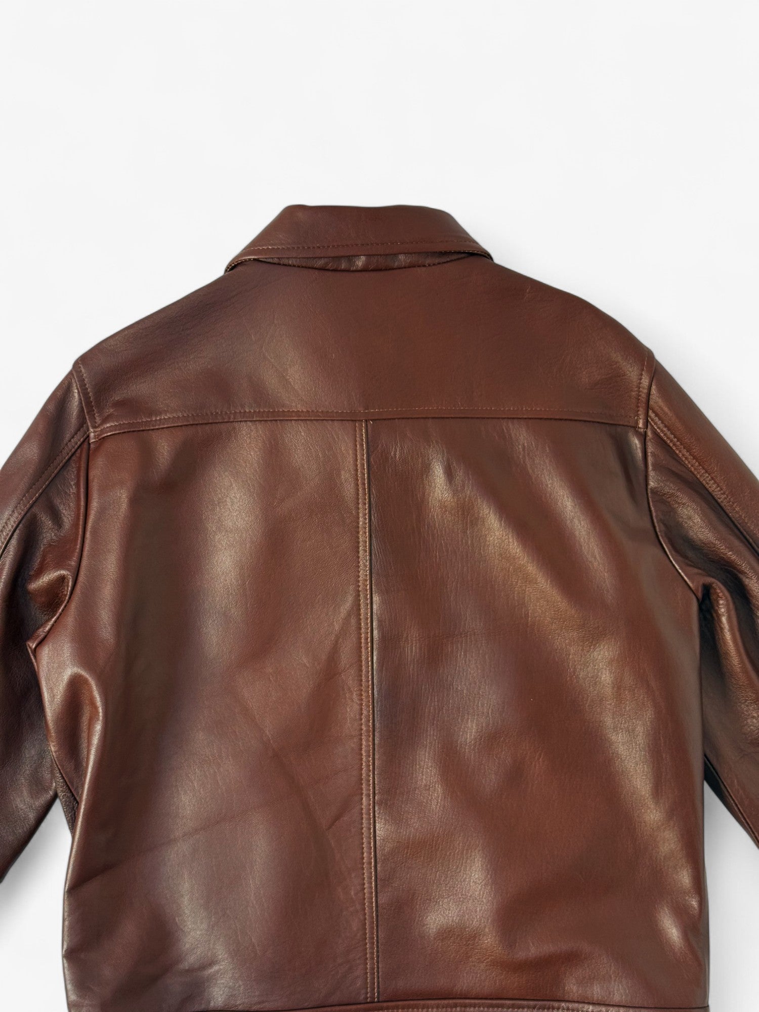 Motera Vintage - Cuero Coñac