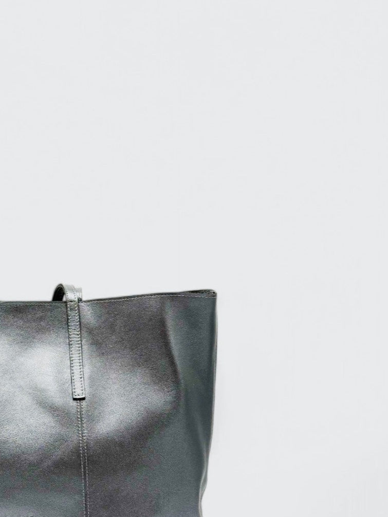 Dual Bag Gris Oscuro Metalizada
