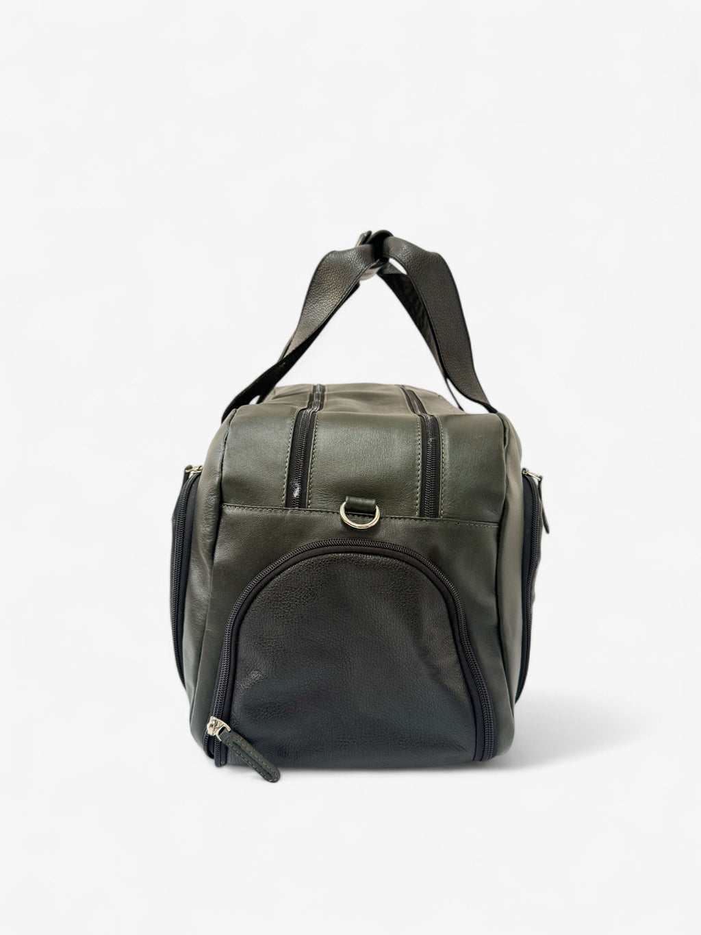 Tapia Duffle Bag - Cuero verde & negro - Diseñada para Padel