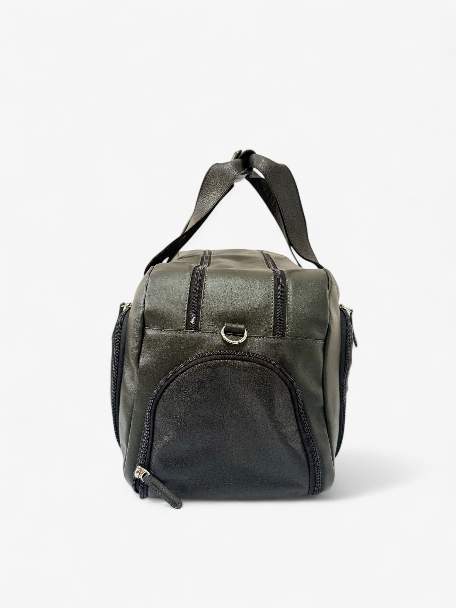 Tapia Duffle Bag - Cuero verde & negro - Diseñada para Padel