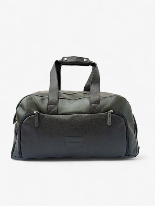 Tapia Duffle Bag - Cuero verde & negro - Diseñada para Padel