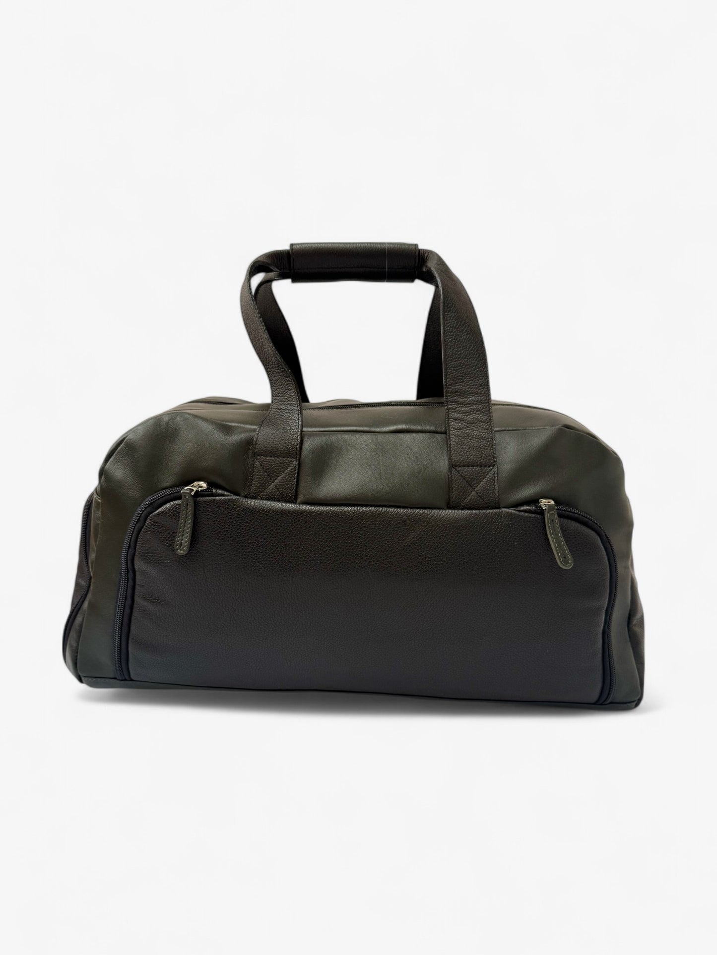 Tapia Duffle Bag - Cuero verde & negro - Diseñada para Padel