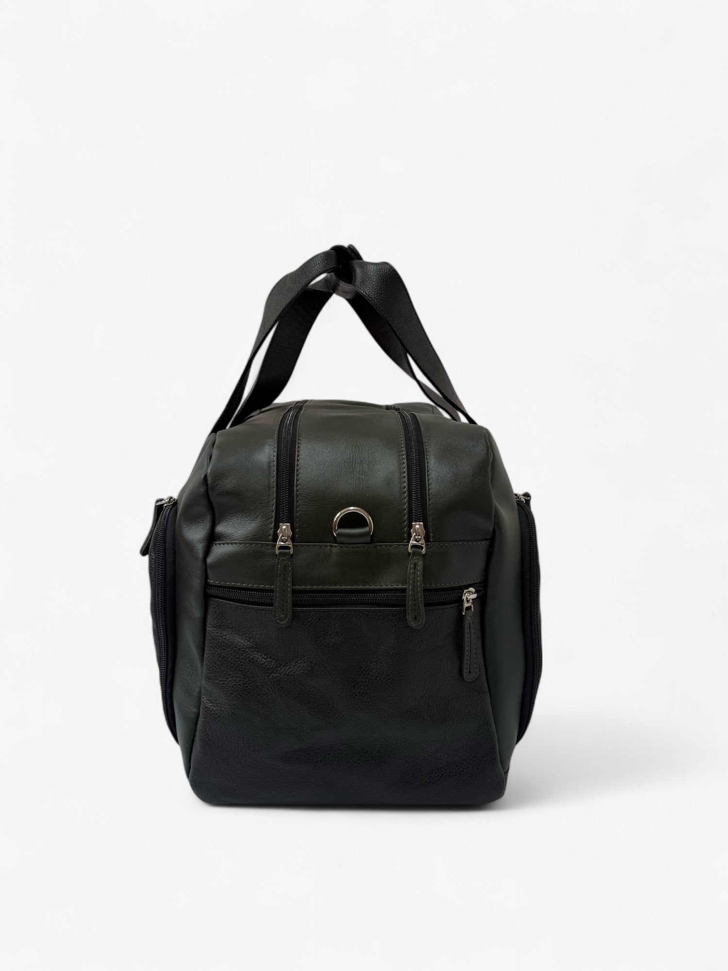Tapia Duffle Bag - Cuero verde & negro - Diseñada para Padel