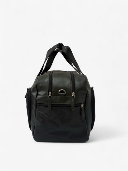 Tapia Duffle Bag - Cuero verde & negro - Diseñada para Padel