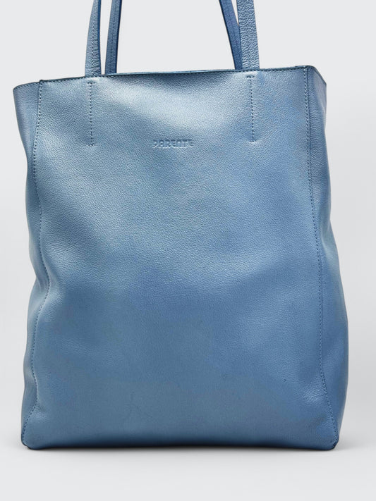 Cartera Shopping Azul Bebe
