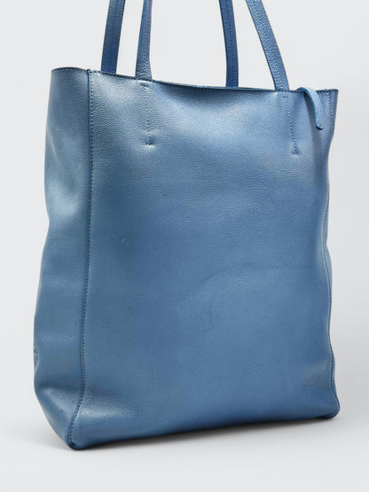 Cartera Shopping Azul Bebe