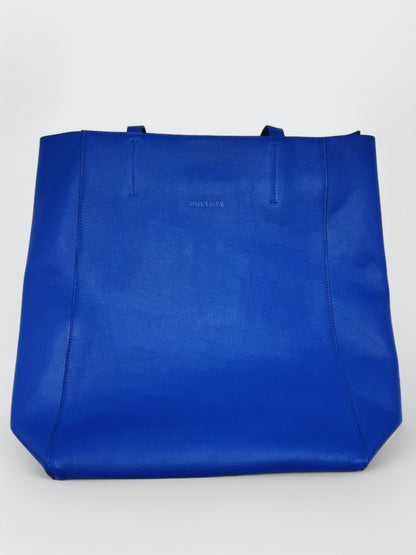 Cartera Shopping Azul Rey