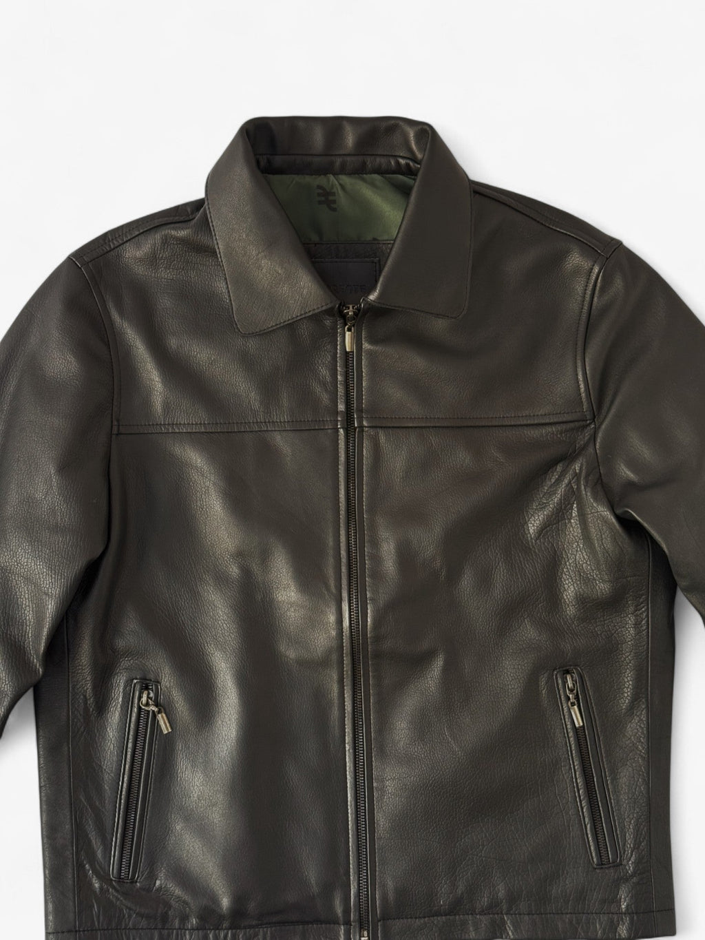 Motera Vintage - Cuero Negro