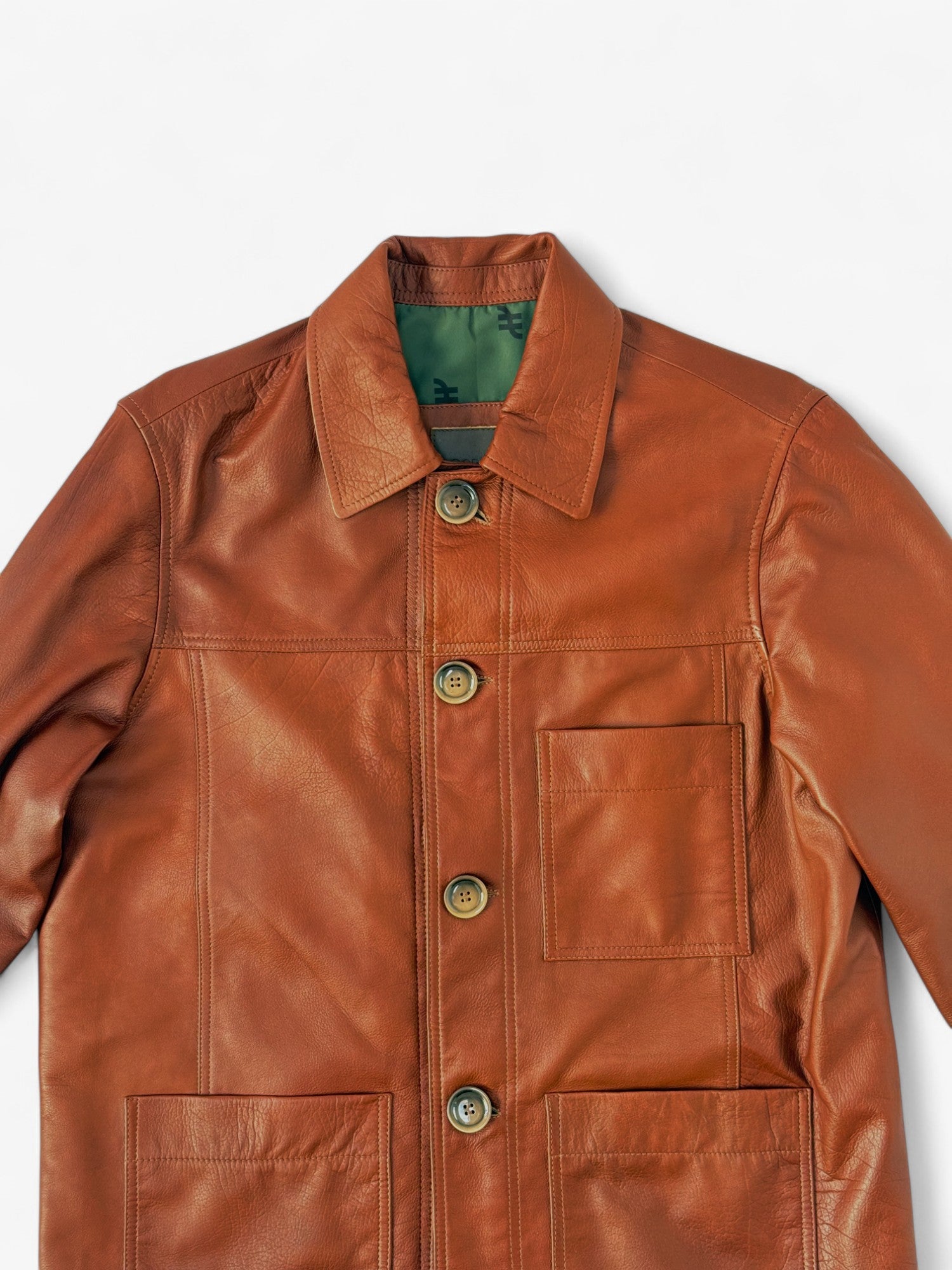 Worker Jacket - Cuero Miel