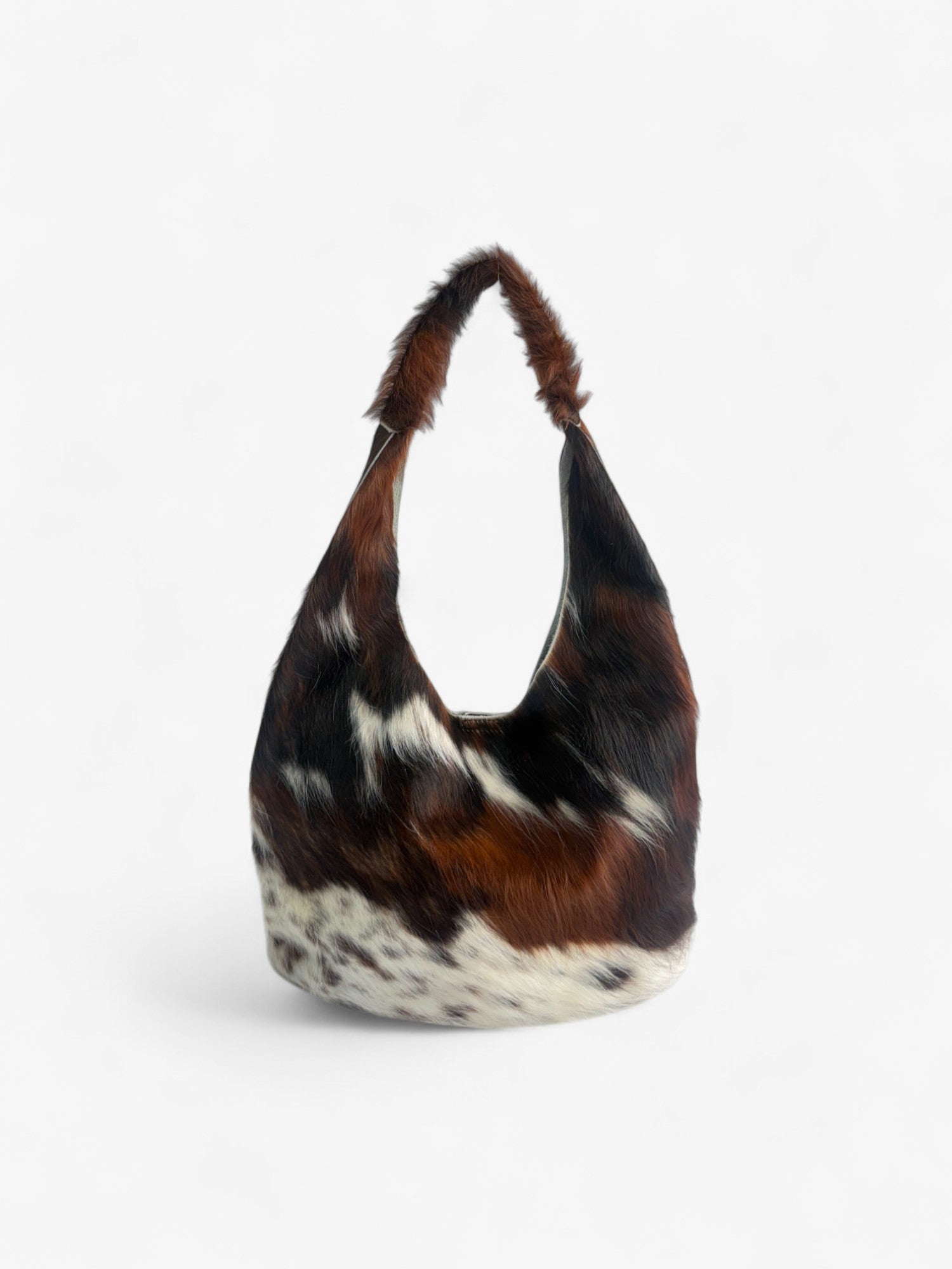 Cartera Benedeta - Blanco con Café