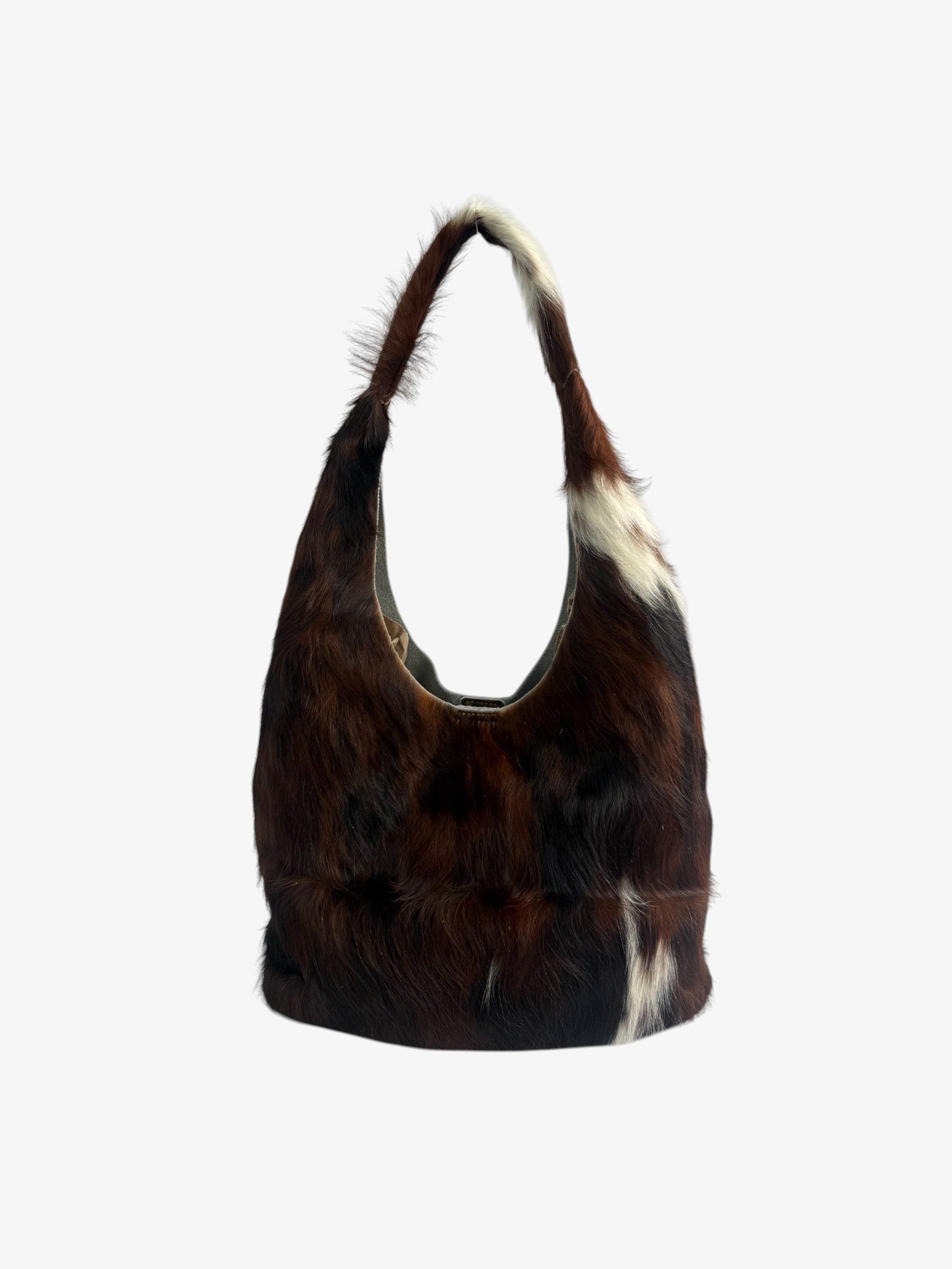 Cartera Benedeta - Blanco con Café