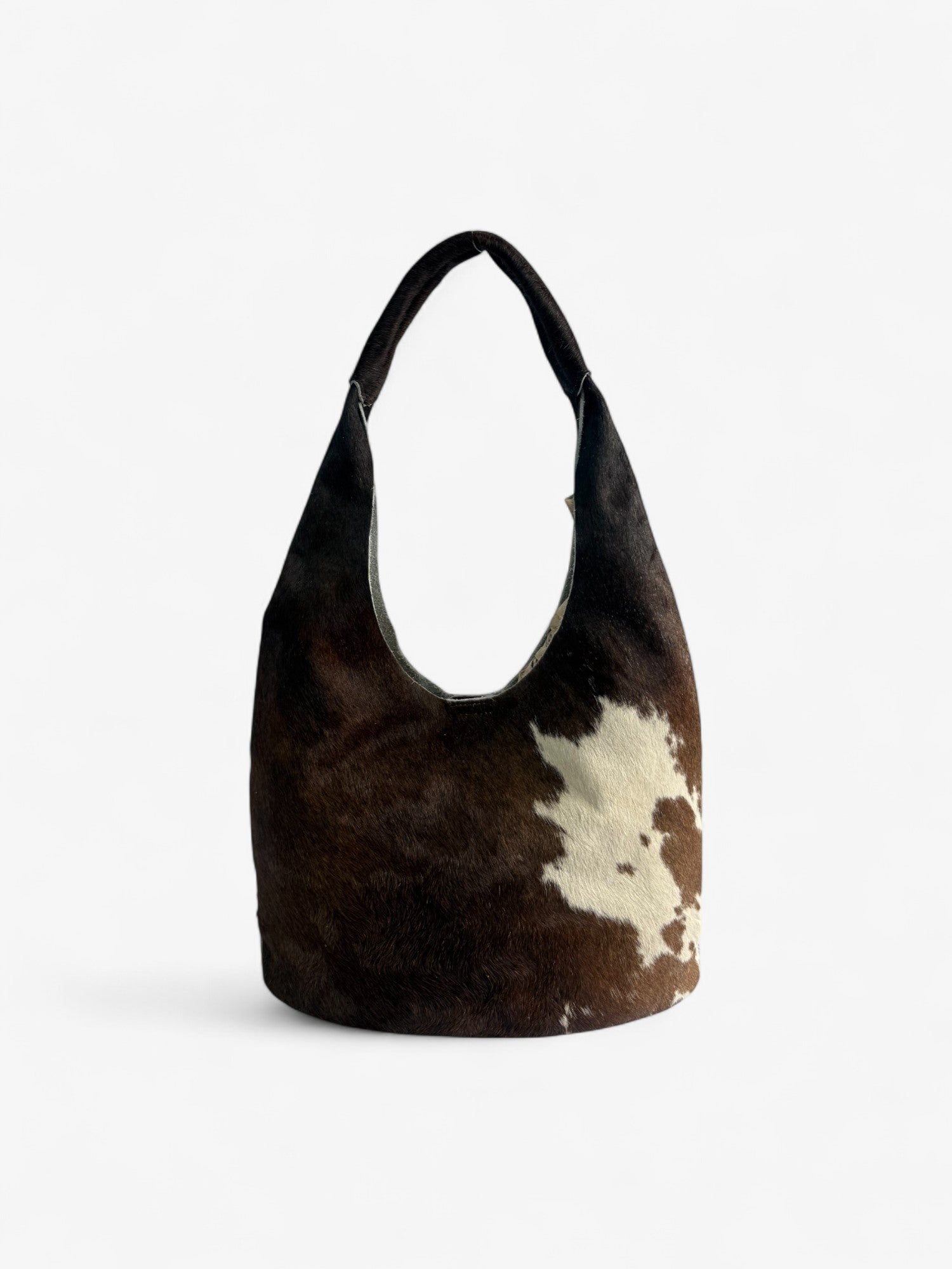Cartera Benedeta - Blanco con Café