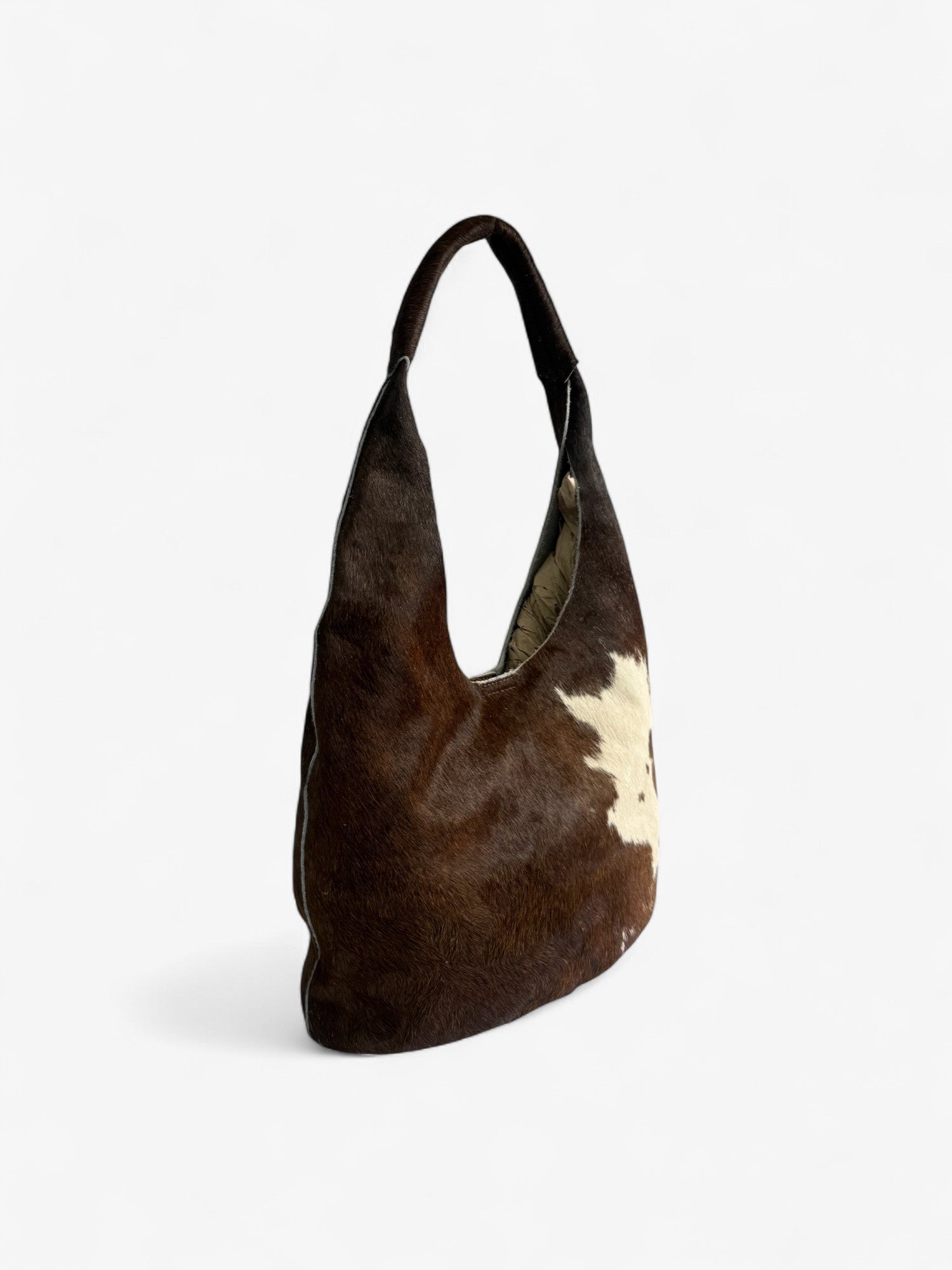 Cartera Benedeta - Blanco con Café