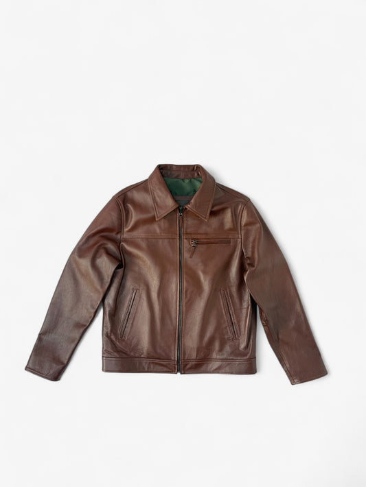 Motera Vintage - Cuero Coñac