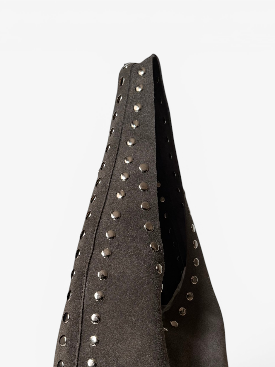 RAW STUD BAG - TAUPE