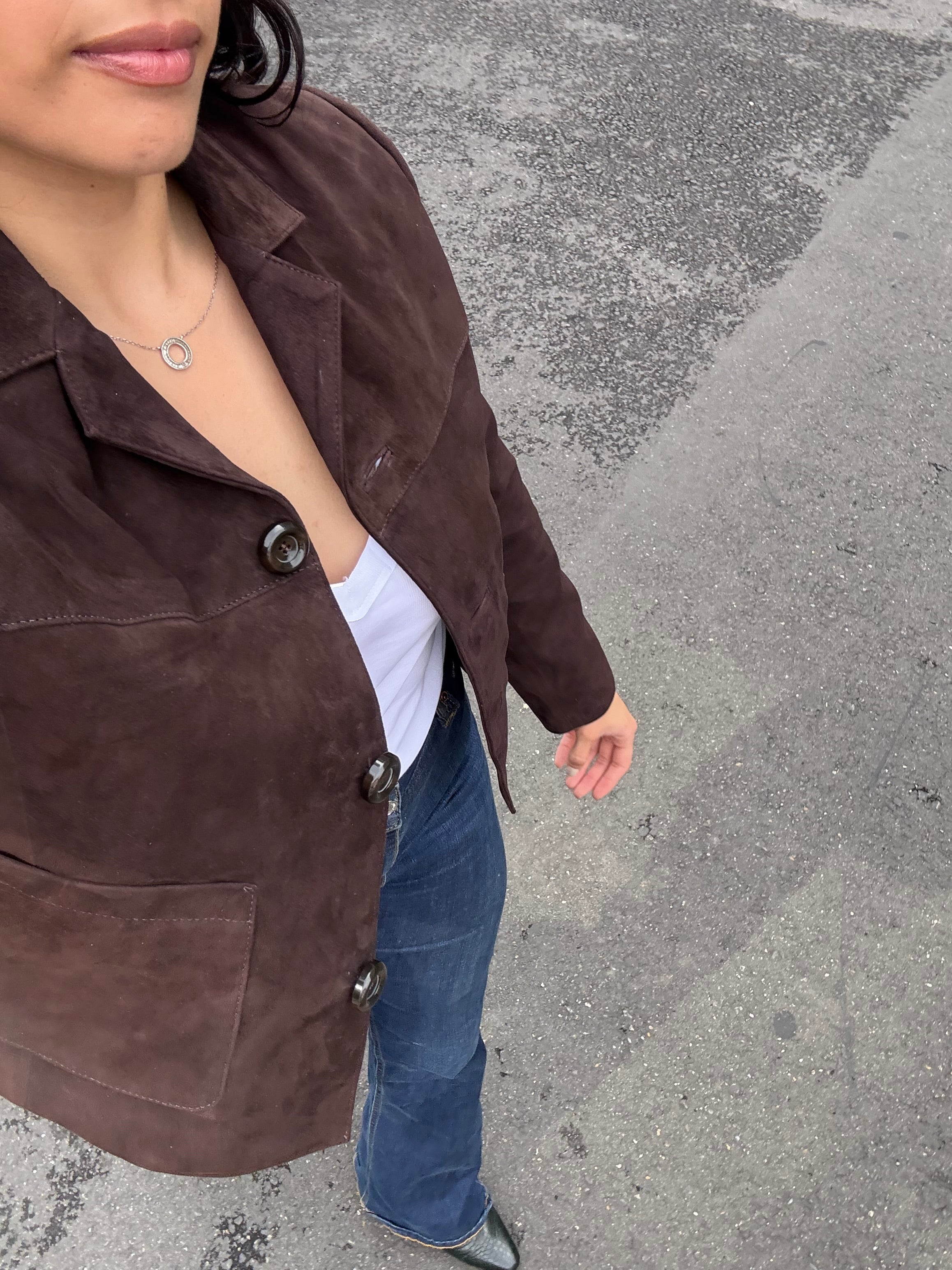 Chaqueta Kyoto - Gamuza Moca