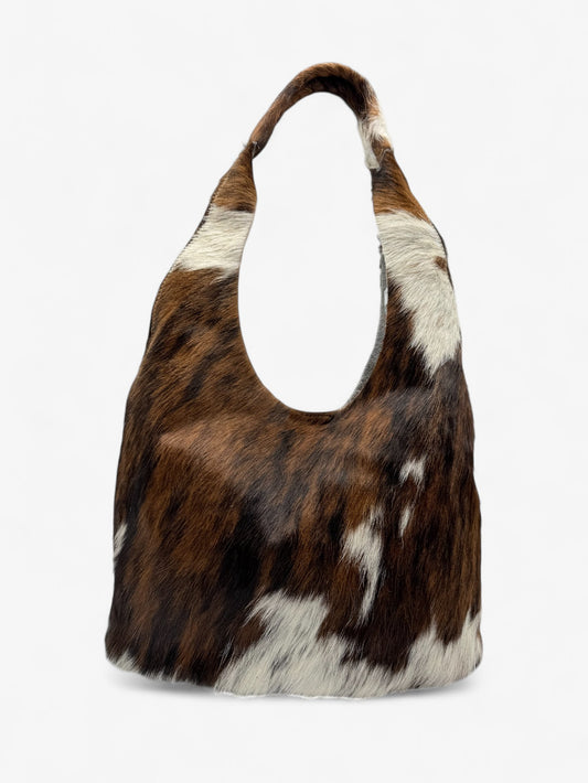 Cartera Mestiza - Blanco con Café