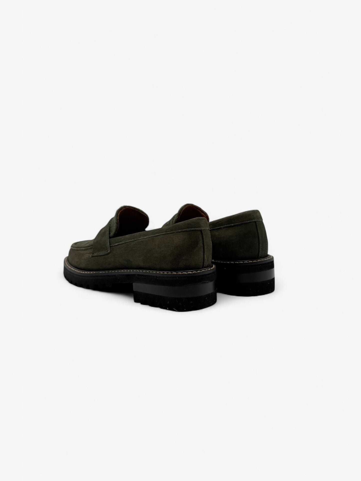 Penny Loafer Chunky - Pelo Vaca Café
