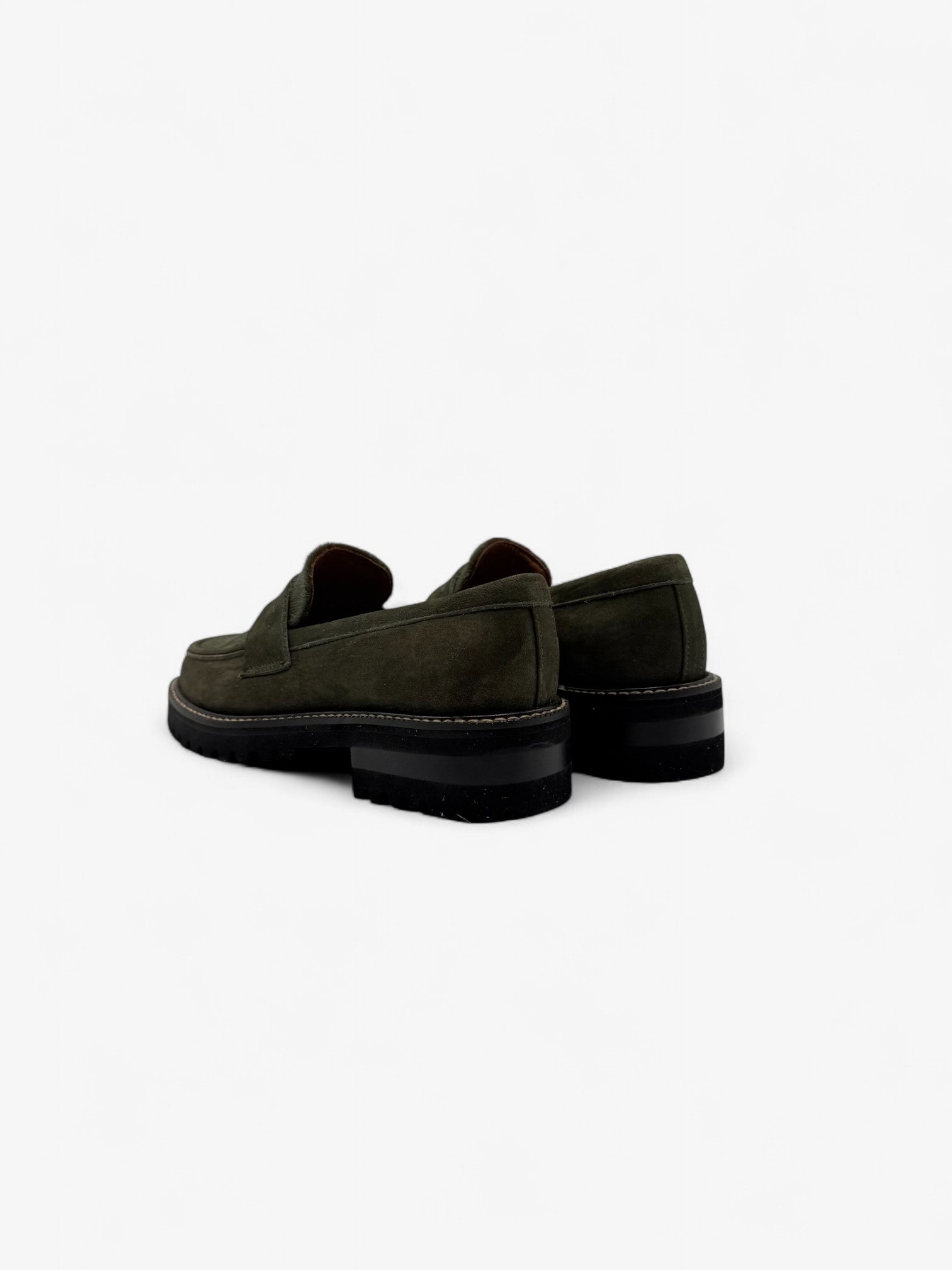 Penny Loafer Chunky - Pelo Vaca Café