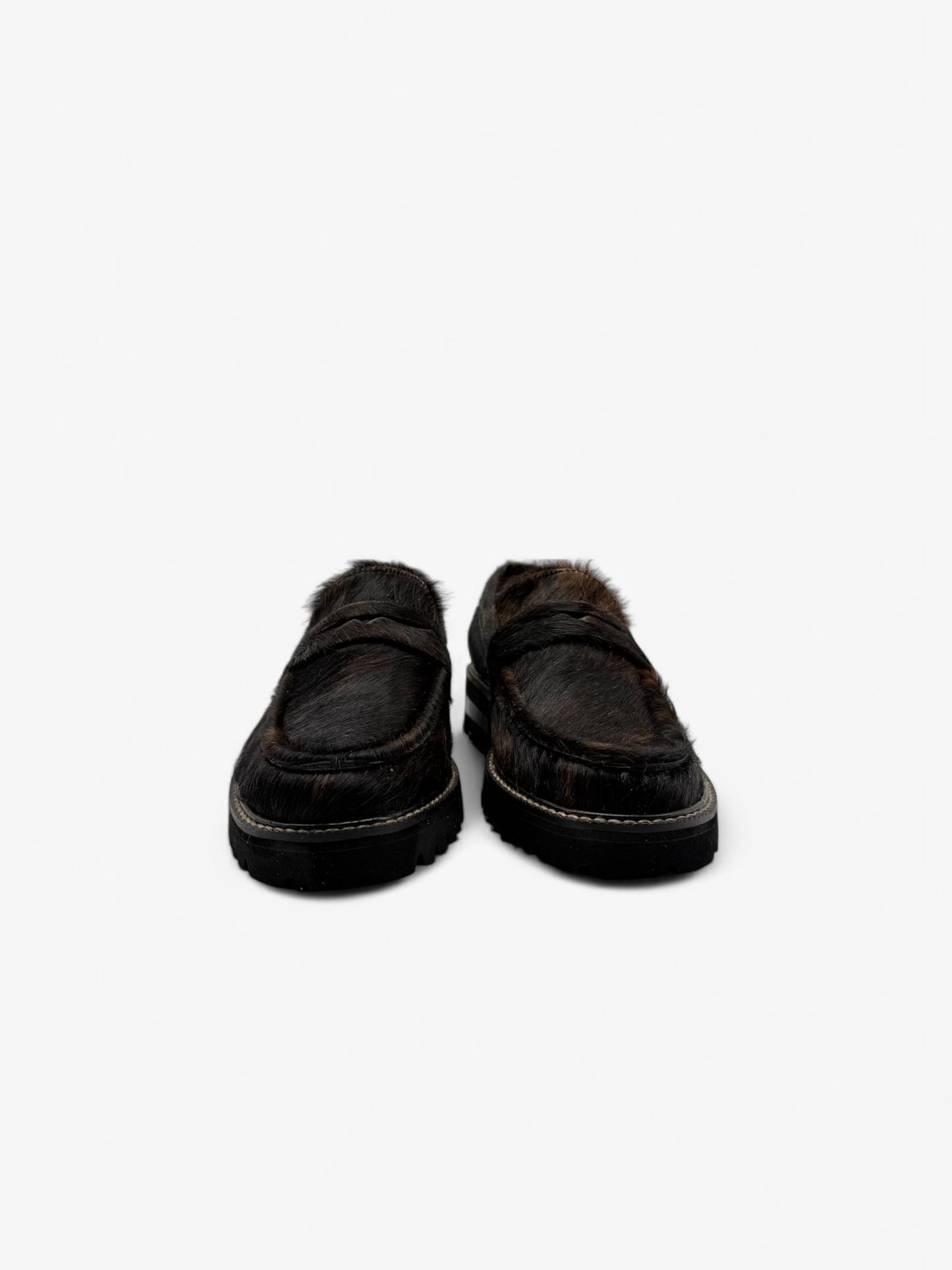 Penny Loafer Chunky - Pelo Vaca Café