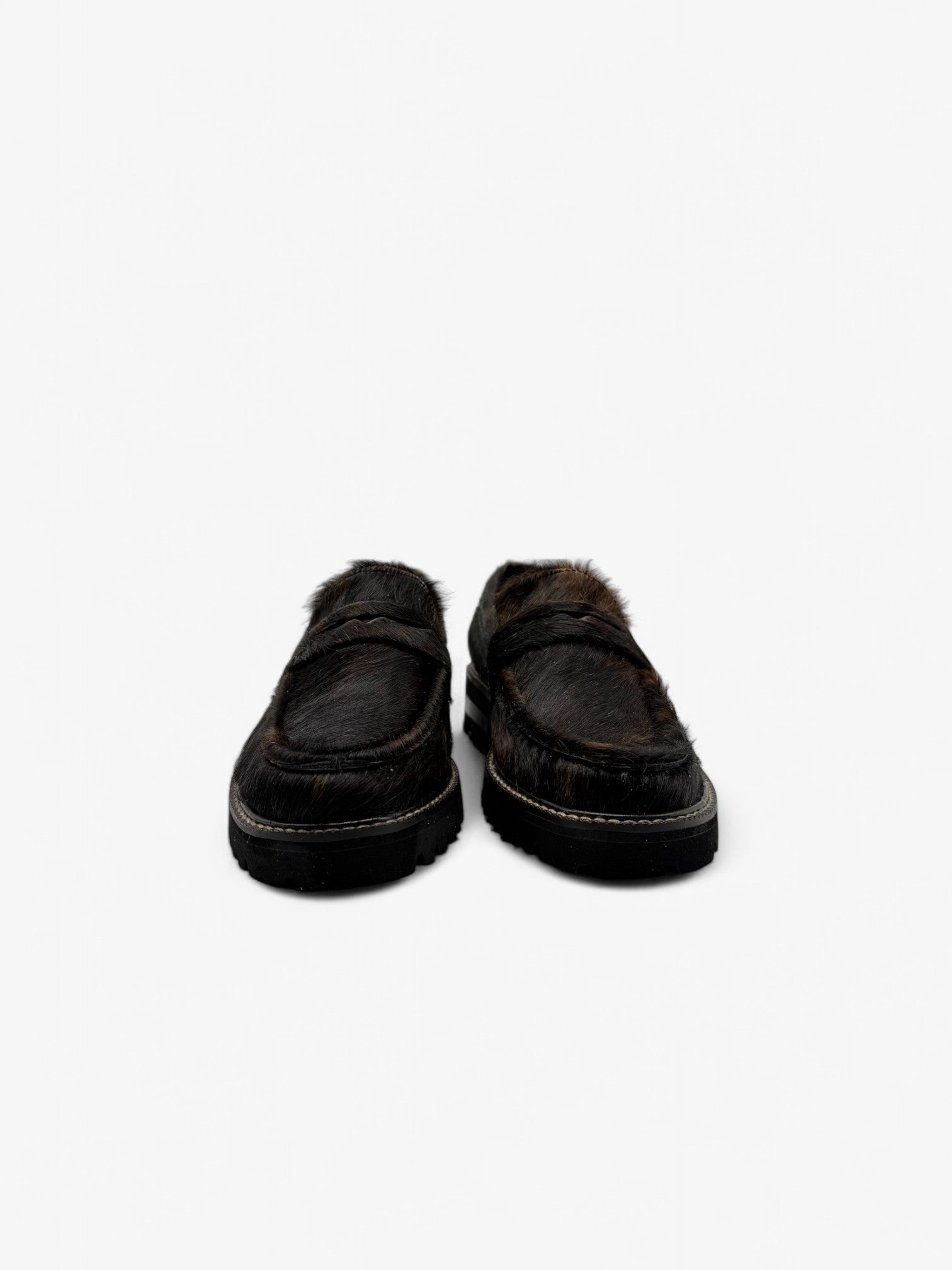 Penny Loafer Chunky - Pelo Vaca Café