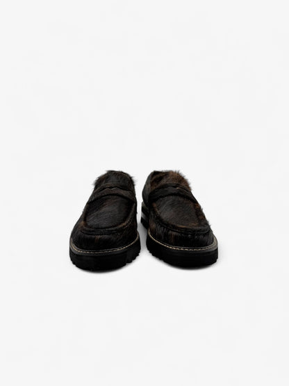 Penny Loafer Chunky - Pelo Vaca Café