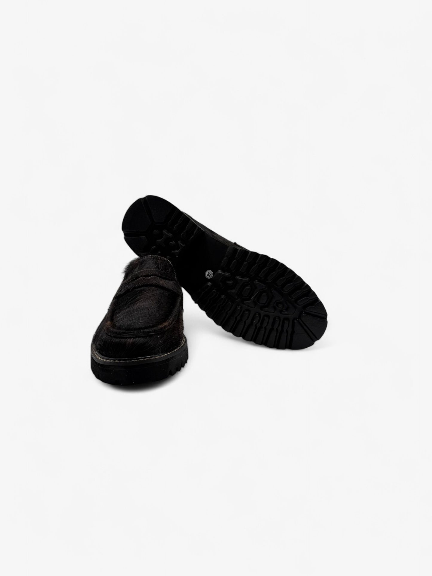 Penny Loafer Chunky - Pelo Vaca Café