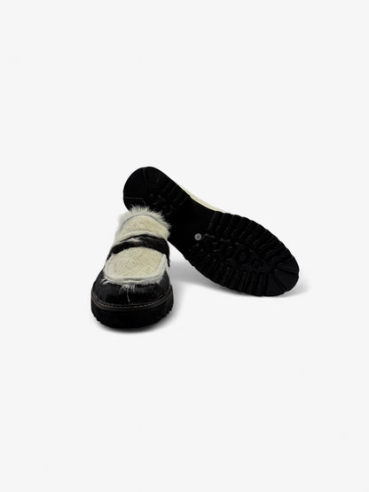 Penny Loafer Chunky - Pelo Vaca Combinado