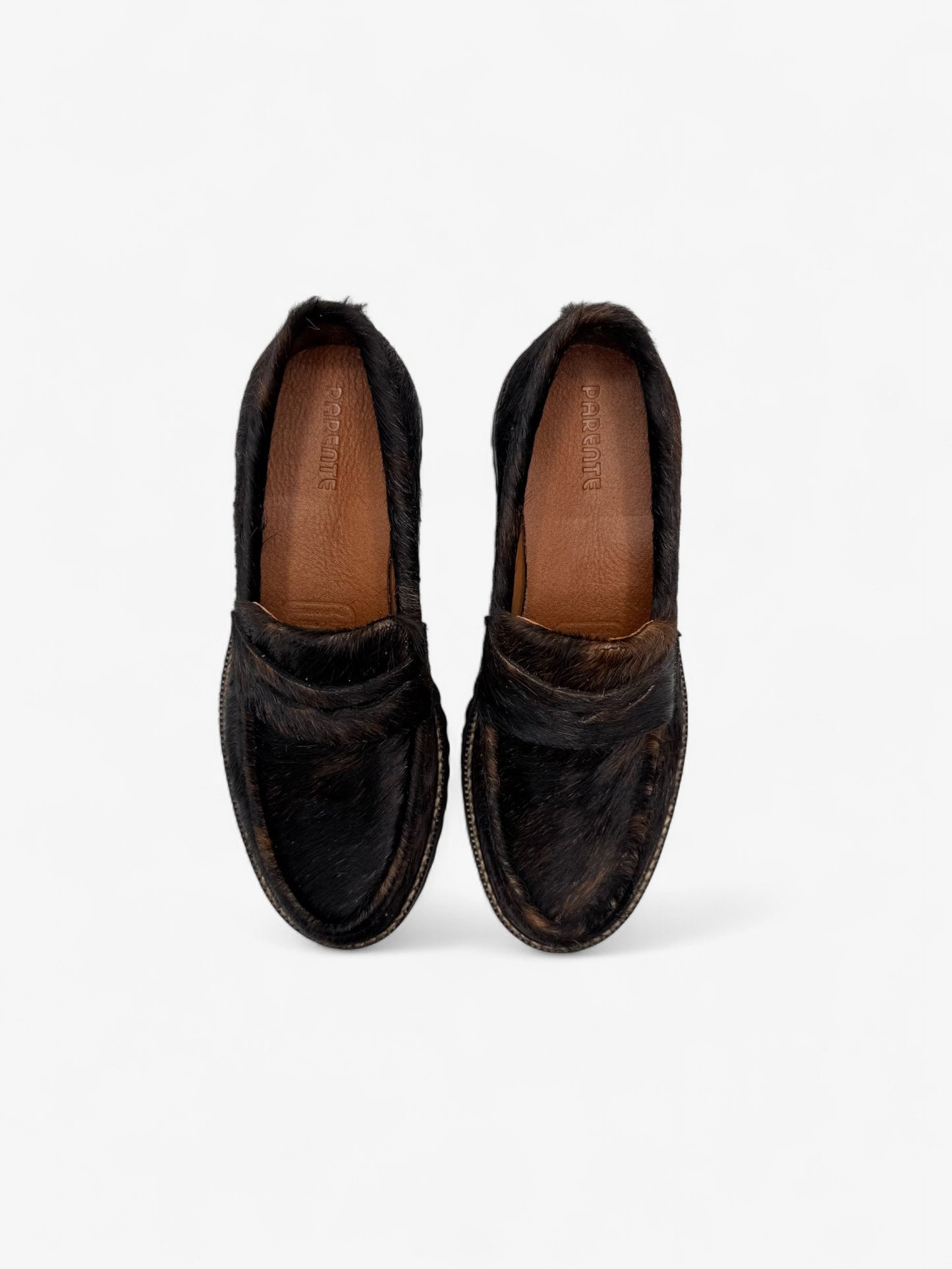 Penny Loafer Chunky - Pelo Vaca Café