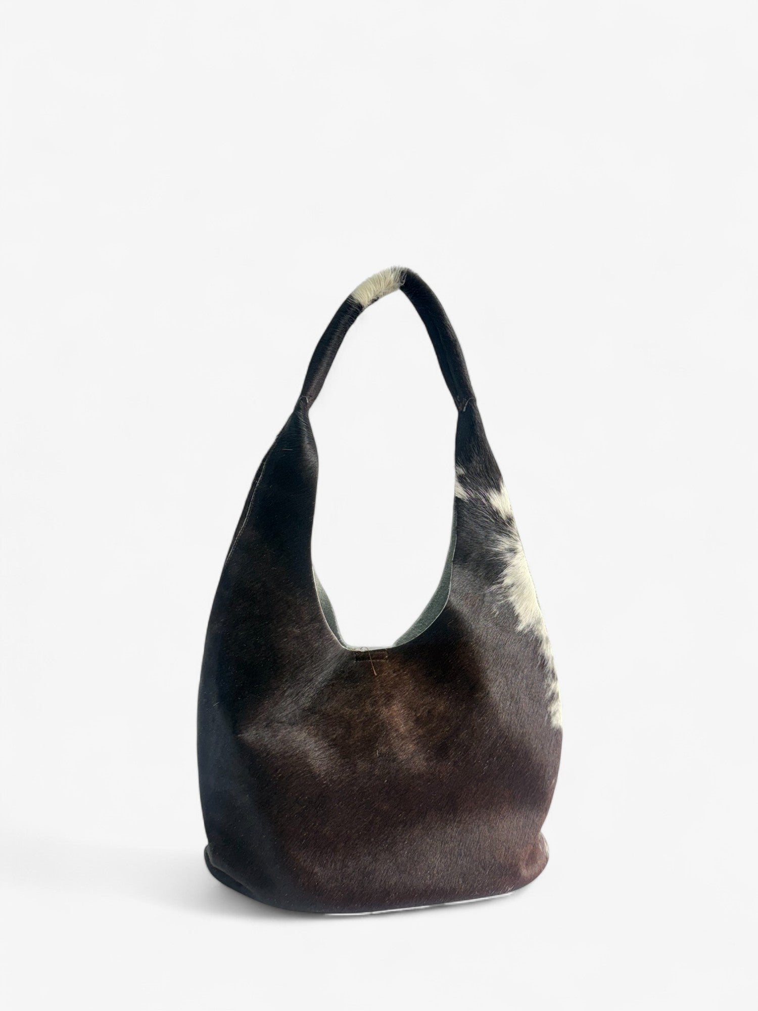 Cartera Benedeta - Blanco con Café